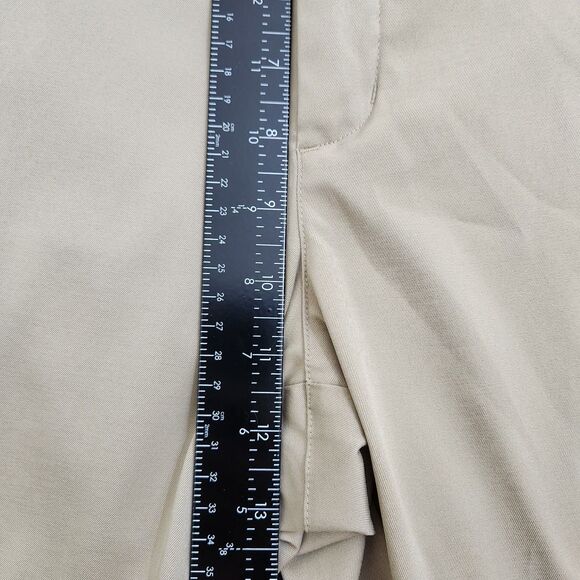 Nike Golf Men 34X30 (36X30) Tan Dri Fit Straight Leg Golf Pants - Picture 11 of 12